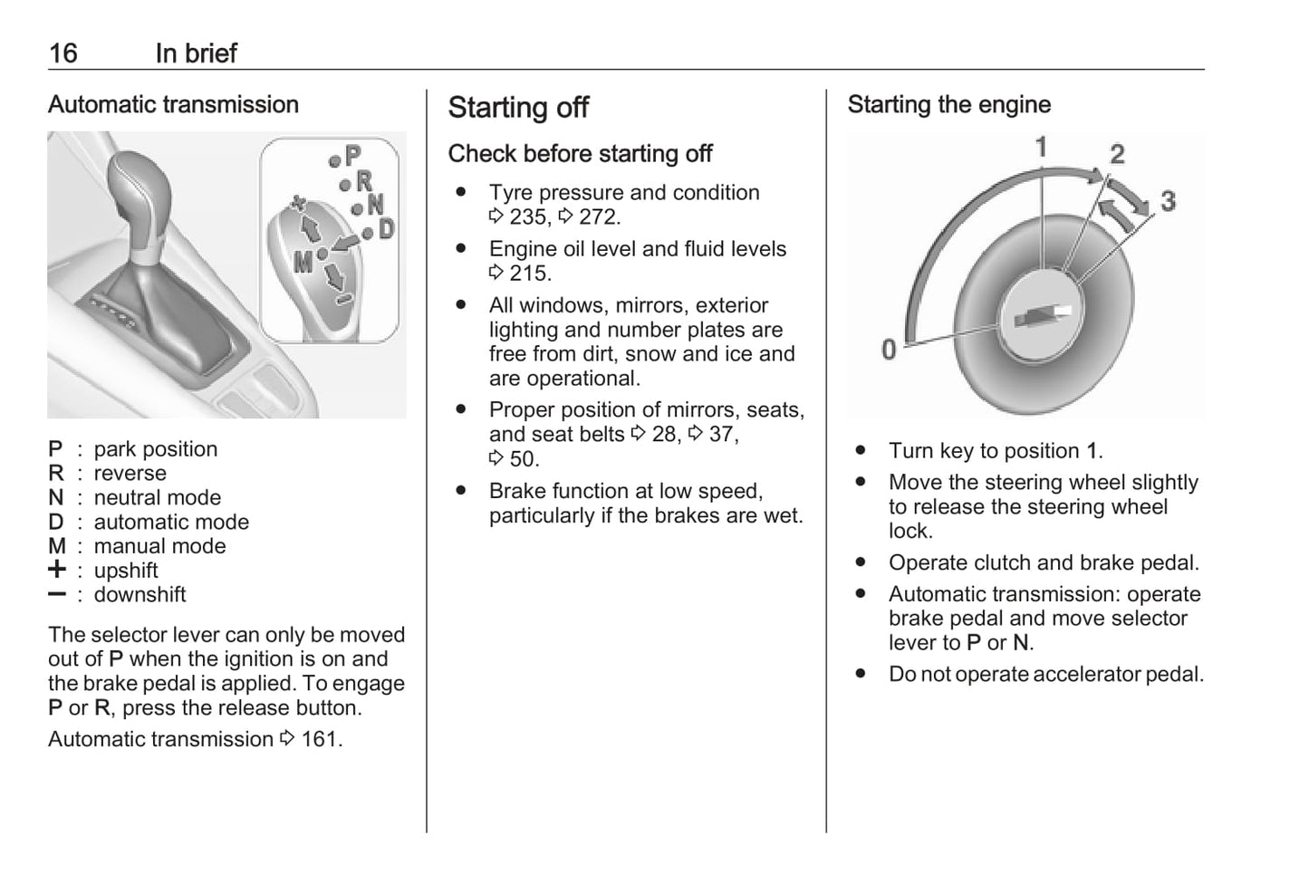 2016-2017 Vauxhall Zafira/Zafira Tourer Gebruikershandleiding | Engels