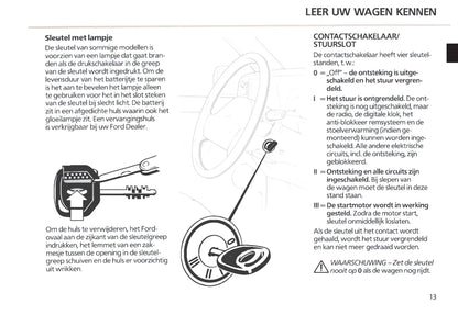 1985-1987 Ford Scorpio Gebruikershandleiding | Nederlands