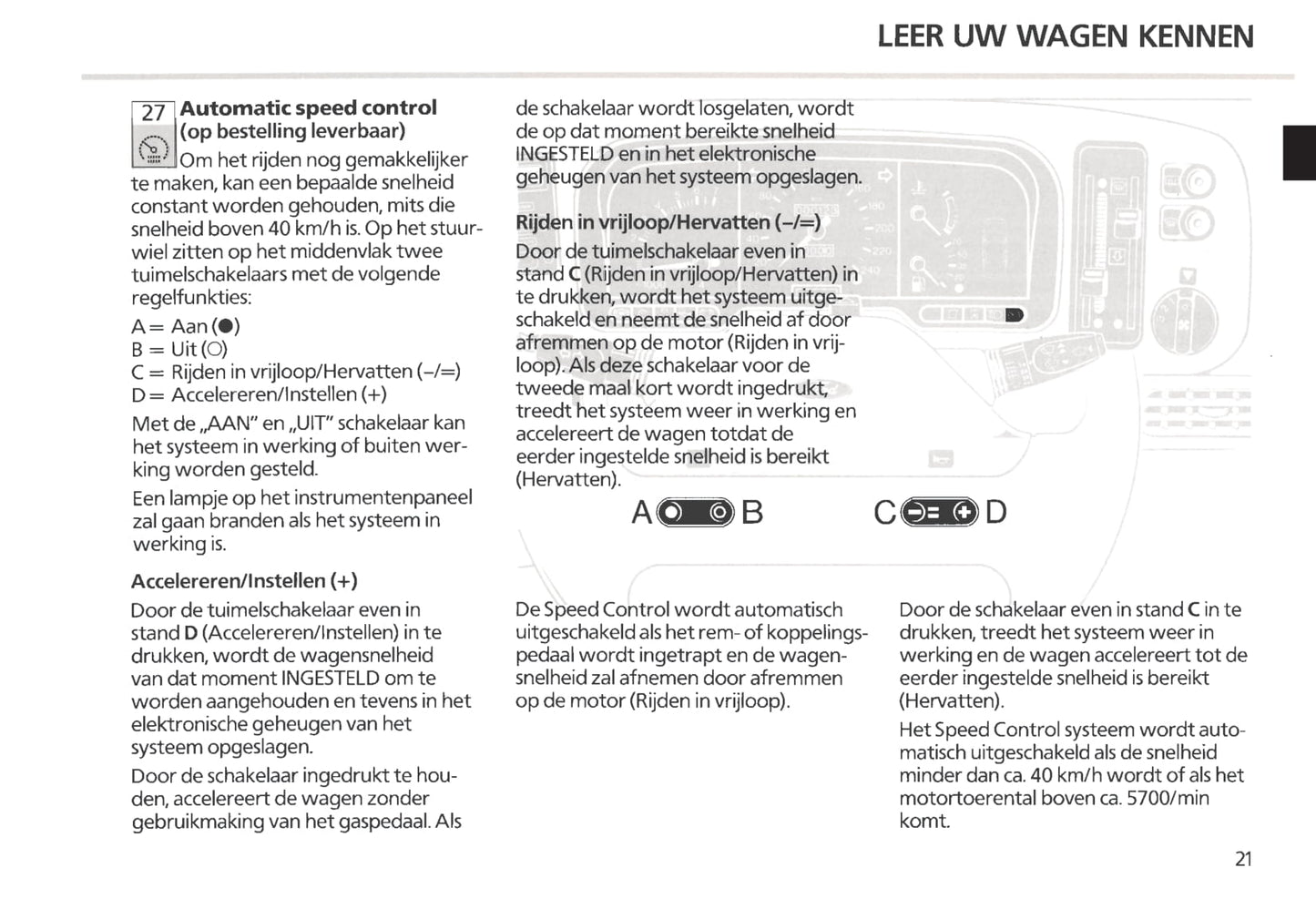 1985-1987 Ford Scorpio Gebruikershandleiding | Nederlands