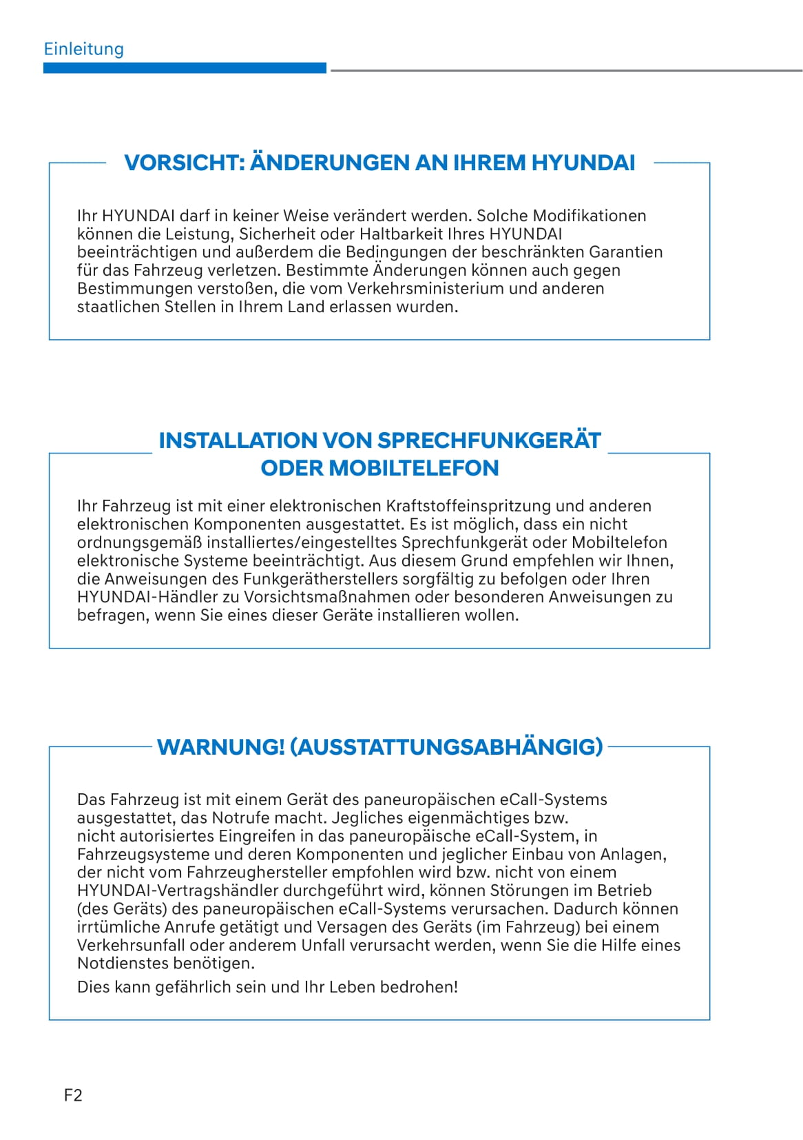 2020-2021 Hyundai Tucson Hybrid Bedienungsanleitung | Deutsch