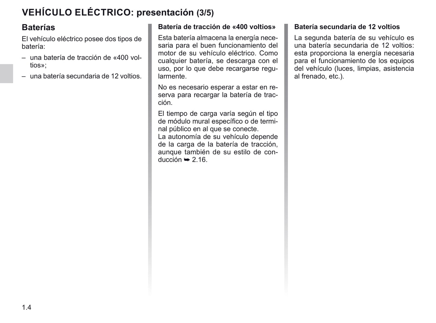 2019-2020 Renault Zoe Gebruikershandleiding | Spaans