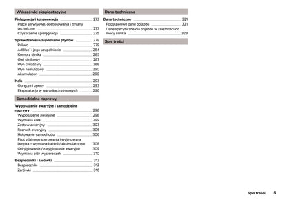 2018-2019 Skoda Octavia Gebruikershandleiding | Pools