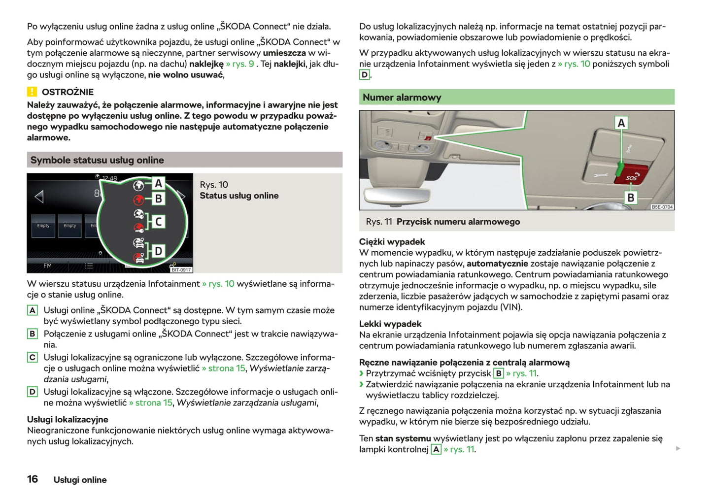 2018-2019 Skoda Octavia Gebruikershandleiding | Pools