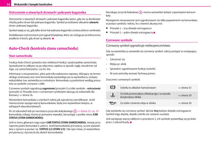 2010-2011 Skoda Octavia/Octavia Tour I Owner's Manual | Polish