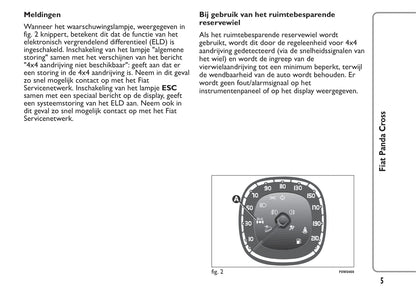 2014-2015 Fiat Panda Cross Owner's Manual | Dutch