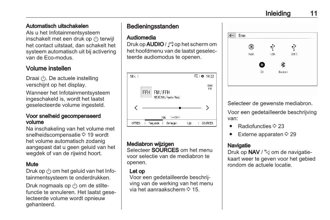 2021-2023 Opel Grandland Infotainment Handleiding | Nederlands