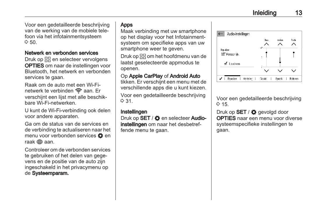 2021-2023 Opel Grandland Infotainment Handleiding | Nederlands