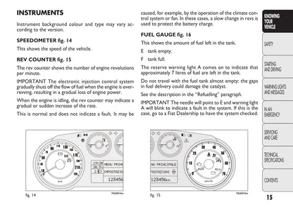 2010-2011 Fiat Punto/Punto Evo Owner's Manual | English