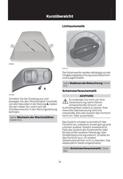 2011-2012 Ford Mondeo Owner's Manual | German