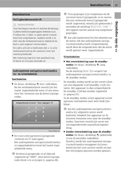 Smart Audiosysteem Navigatie/Multimedia Handleiding 2010