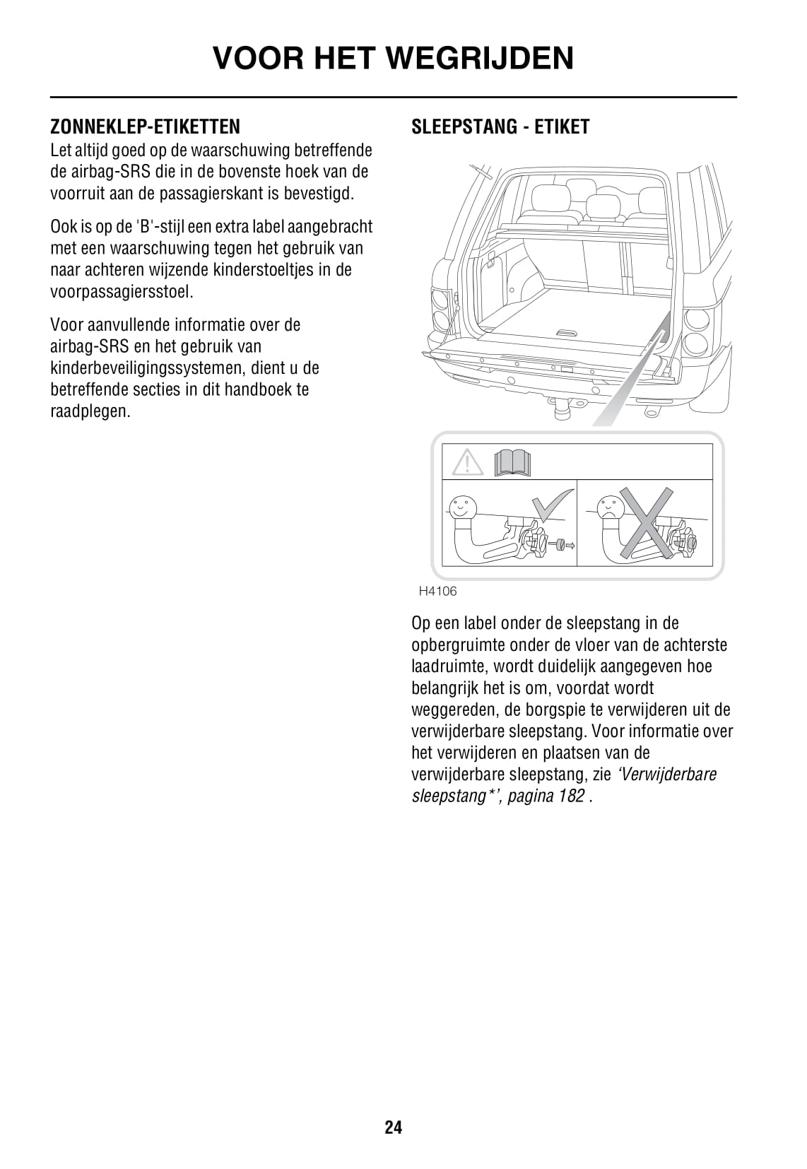 2002-2005 Land Rover Range Rover Manuel du propriétaire | Néerlandais