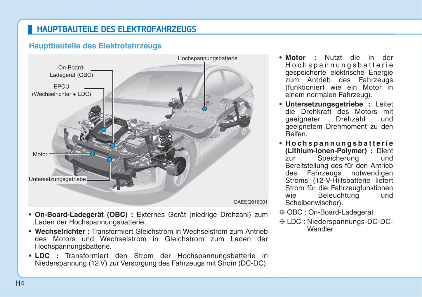 2017-2018 Hyundai Ioniq Bedienungsanleitung | Deutsch