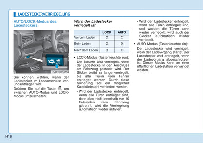 2017-2018 Hyundai Ioniq Bedienungsanleitung | Deutsch