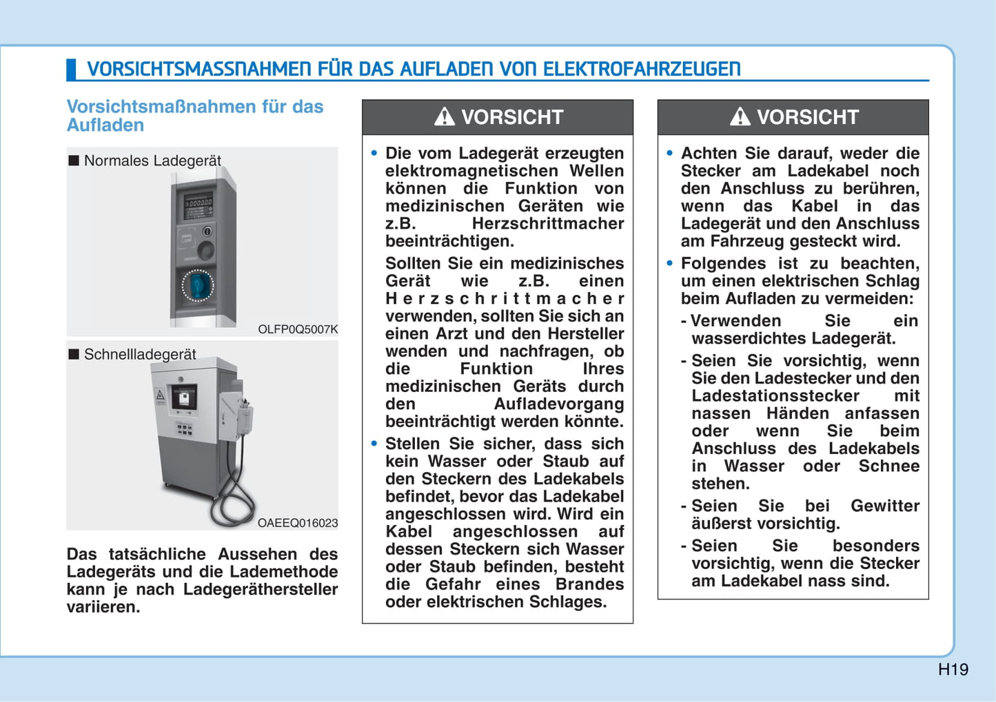 2017-2018 Hyundai Ioniq Bedienungsanleitung | Deutsch