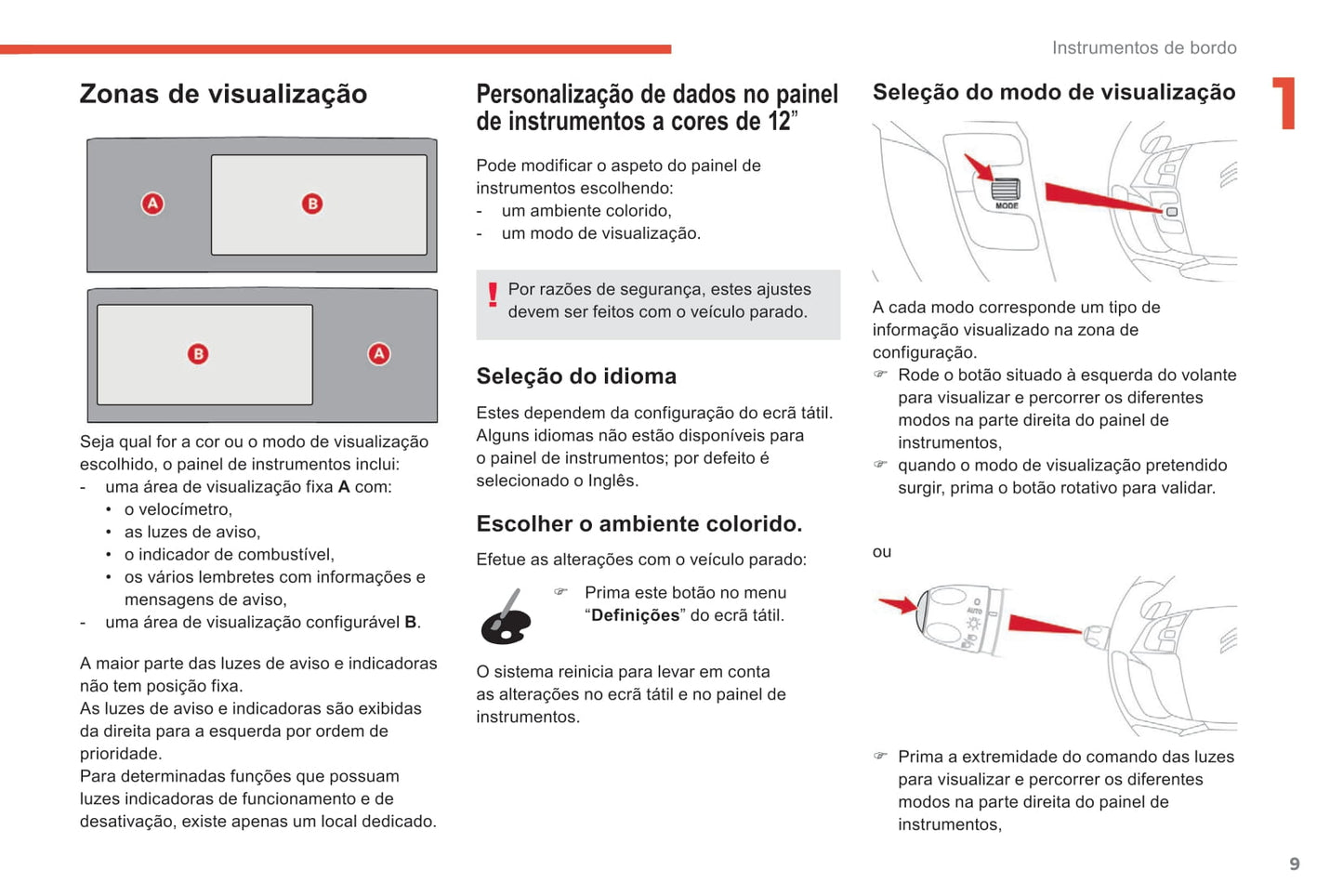 2018-2021 Citroën C4 Spacetourer/Grand C4 Spacetourer Gebruikershandleiding | Português