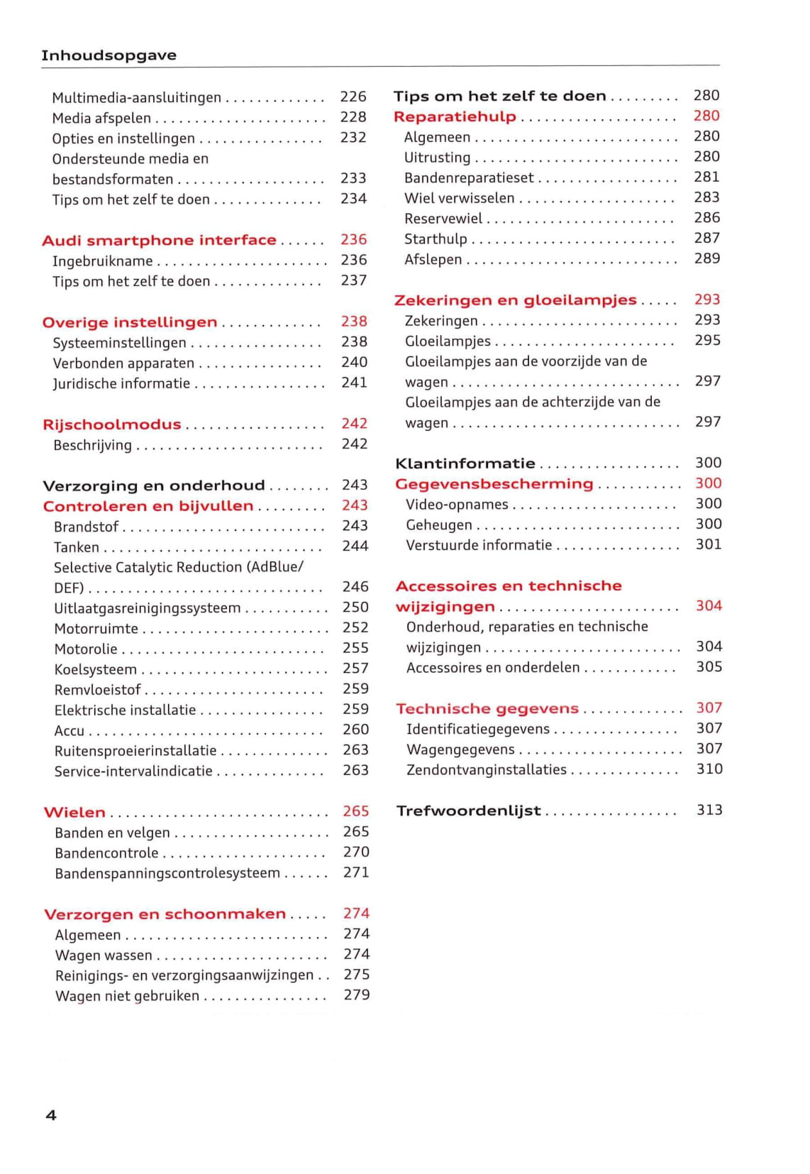 2018-2021 Audi Q3 Bedienungsanleitung | Niederländisch