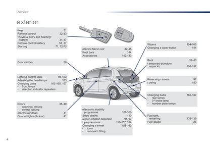 2016-2018 Peugeot 108 Bedienungsanleitung | Englisch