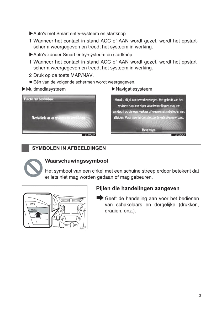 Toyota Avensis Navigatiesysteem Handleiding 2015