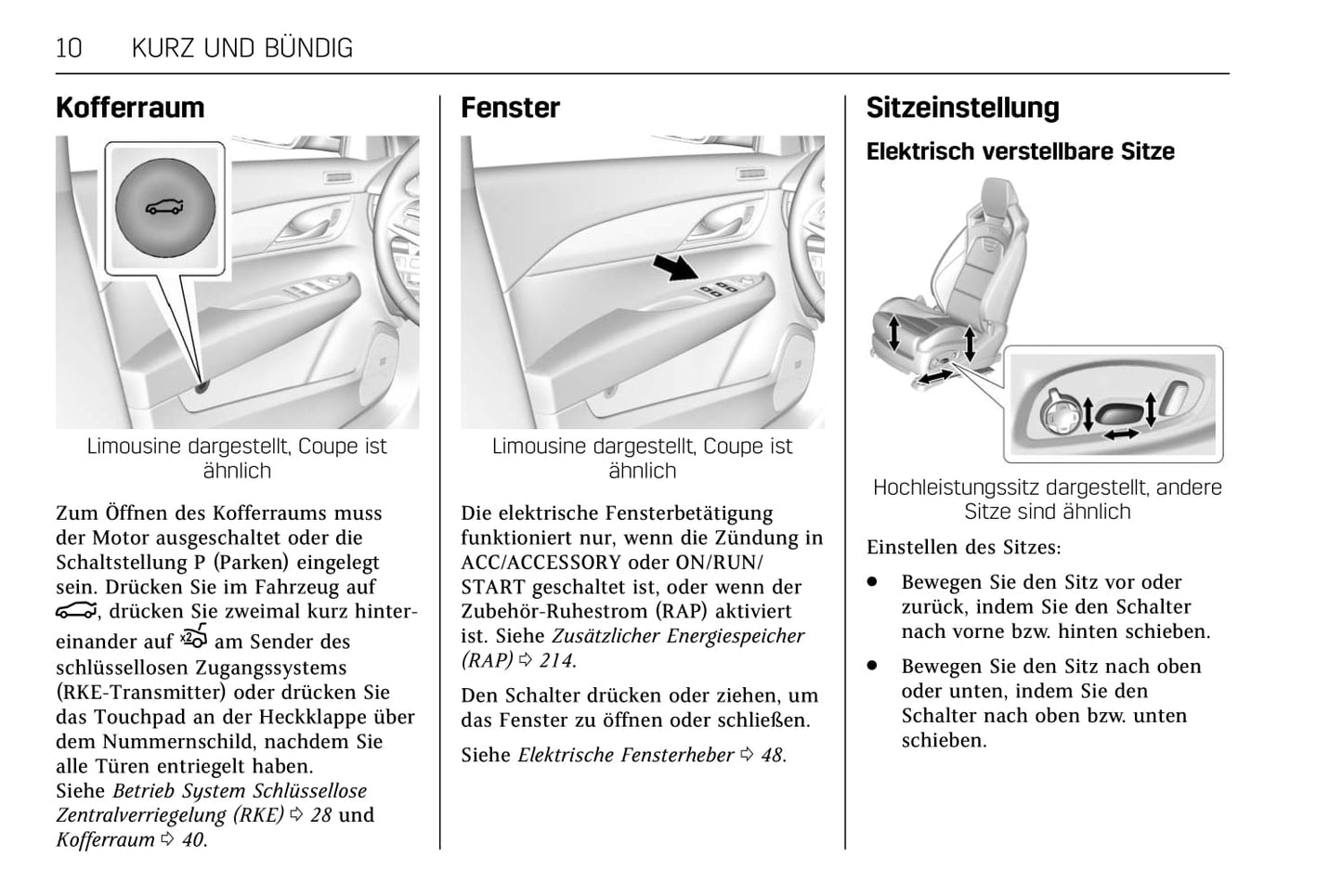 2012-2018 Cadillac ATS/ATS-V Bedienungsanleitung | Deutsch