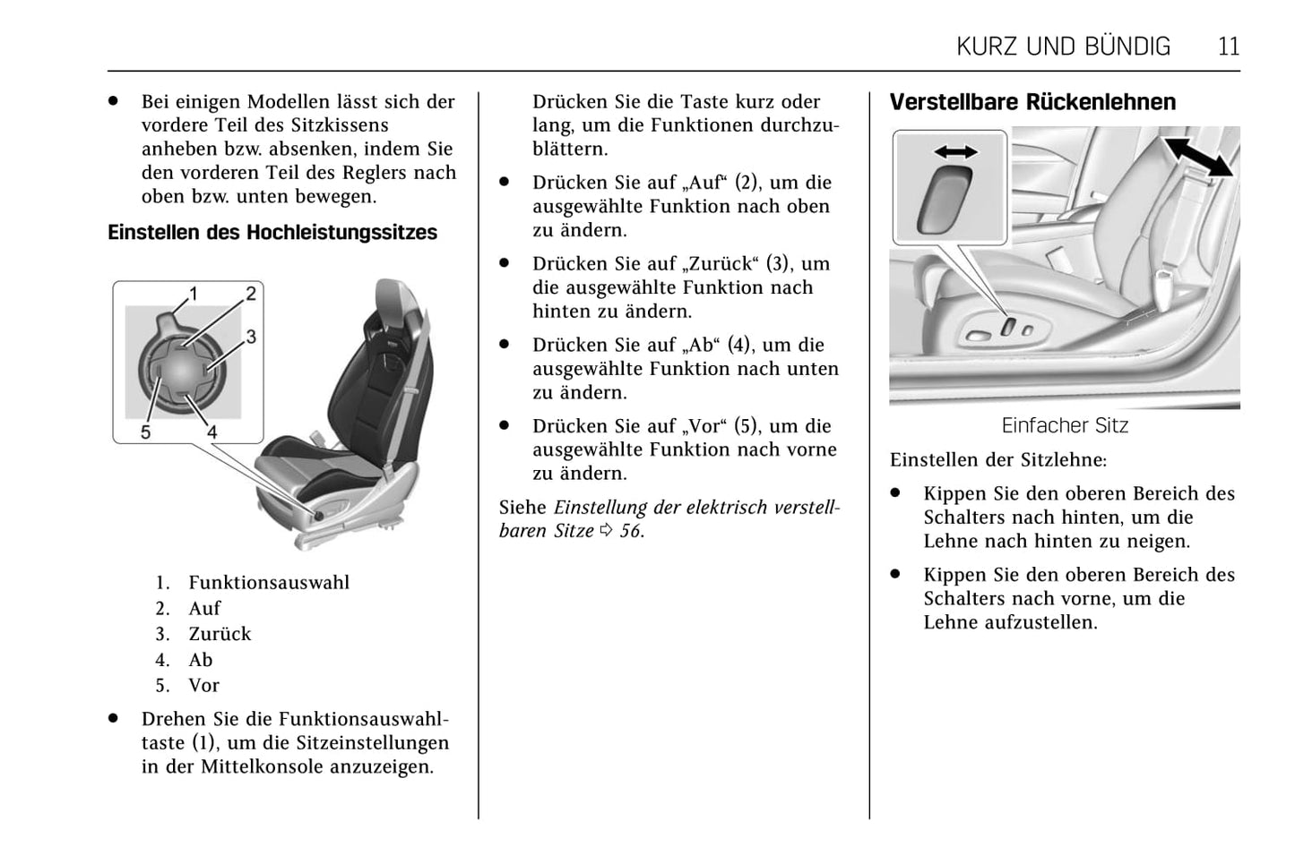 2012-2018 Cadillac ATS/ATS-V Bedienungsanleitung | Deutsch