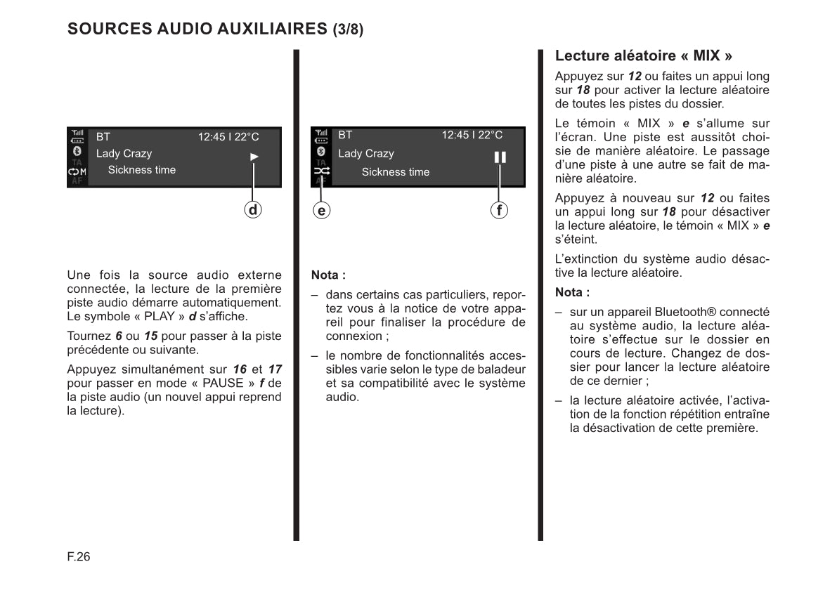 Renault Radio Connect R&Go Guide d'utilisation 2022