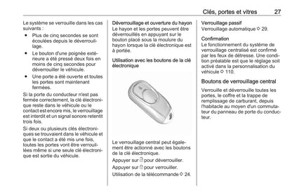 2017-2018 Opel Mokka X Manuel du propriétaire | Français