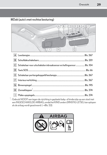 2018-2019 Lexus ES 300h Gebruikershandleiding | Nederlands