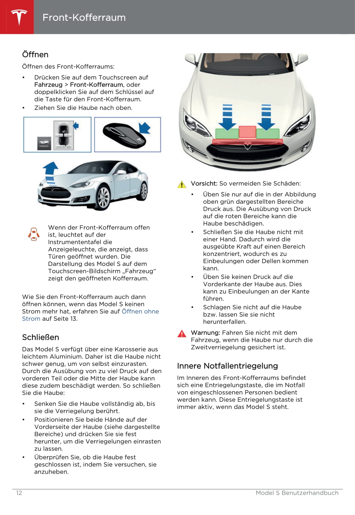 2013-2016 Tesla Model S Gebruikershandleiding | Duits