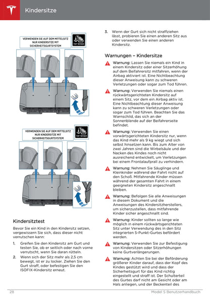 2013-2016 Tesla Model S Gebruikershandleiding | Duits