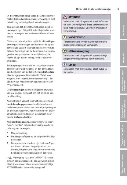 2009-2015 Audi Q7 Gebruikershandleiding | Nederlands