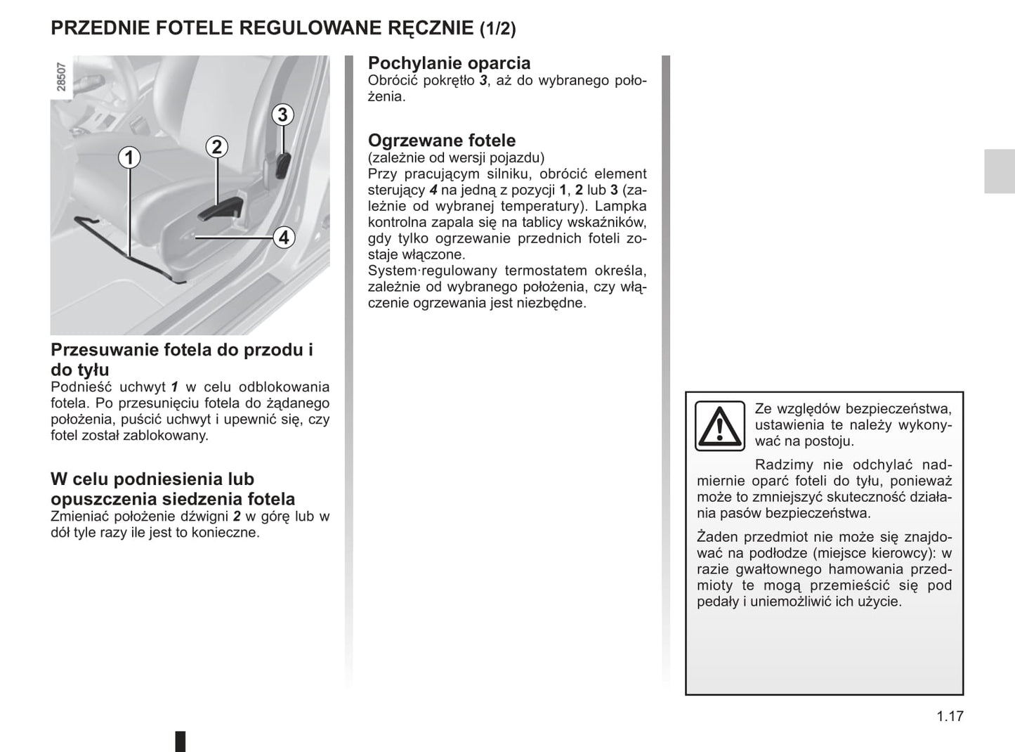 2010-2011 Renault Mégane Bedienungsanleitung | Polnisch