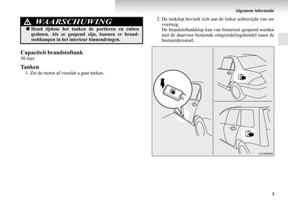 2003-2007 Mitsubishi Lancer Gebruikershandleiding | Nederlands