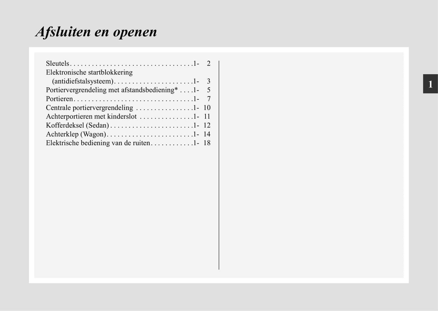 2003-2007 Mitsubishi Lancer Gebruikershandleiding | Nederlands