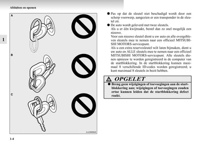 2003-2007 Mitsubishi Lancer Gebruikershandleiding | Nederlands