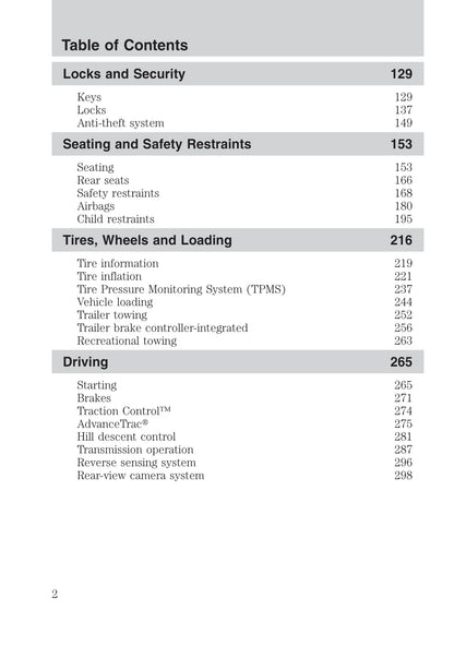 2012 Ford F-350 Owner's Manual | English