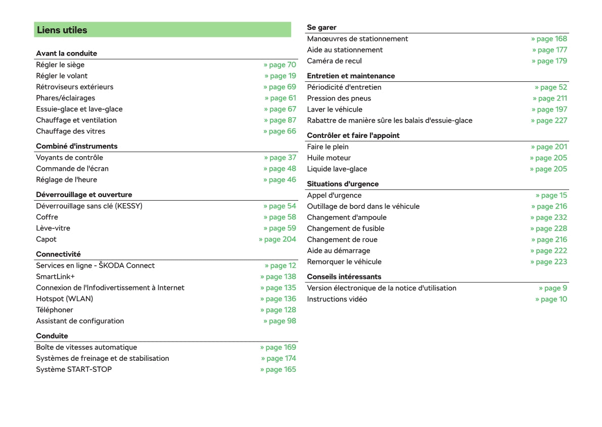 2012-2019 Skoda Rapid Bedienungsanleitung | Französisch