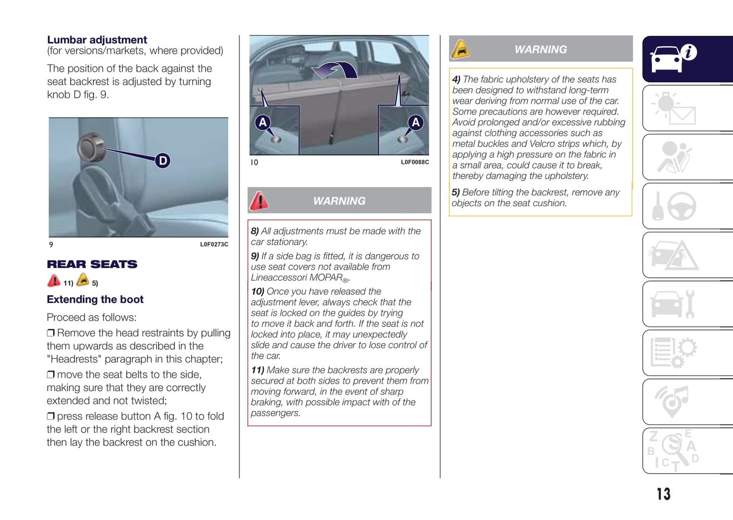 2015-2017 Lancia Ypsilon Gebruikershandleiding | Engels