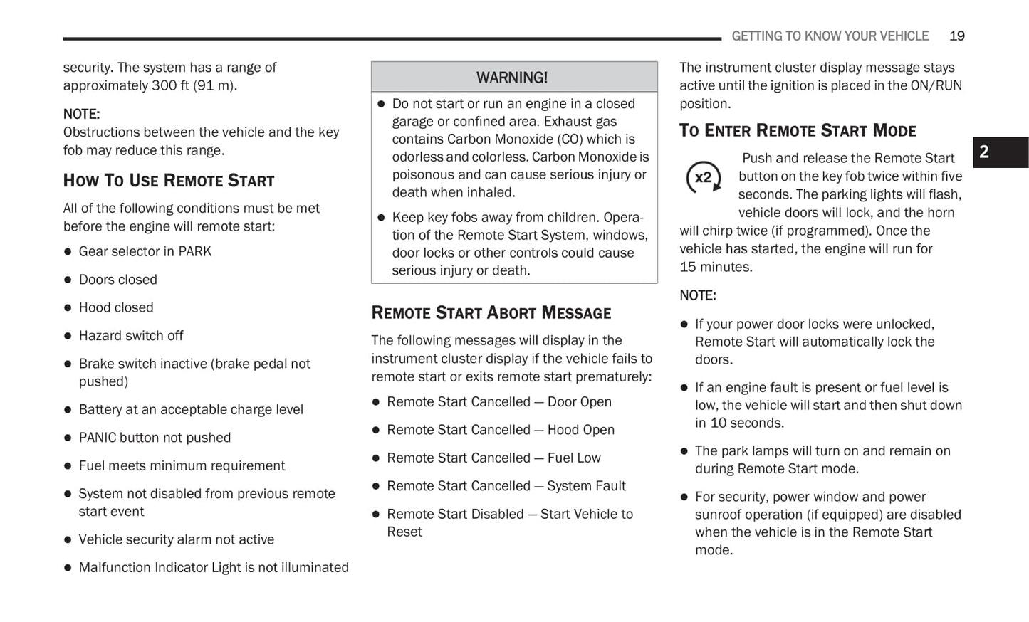 2020 Ram 2500/3500 Owner's Manual | English