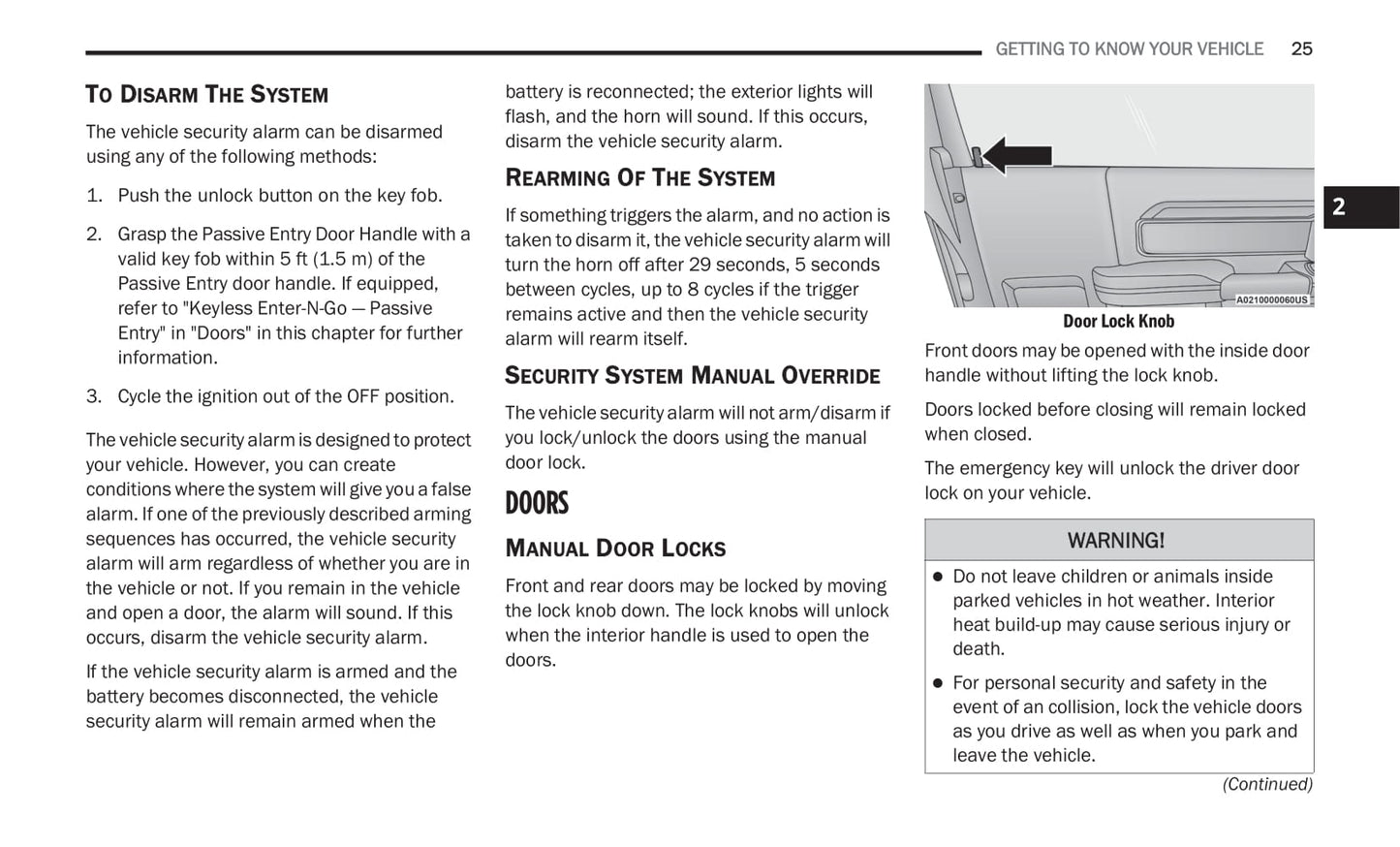 2020 Ram 2500/3500 Owner's Manual | English