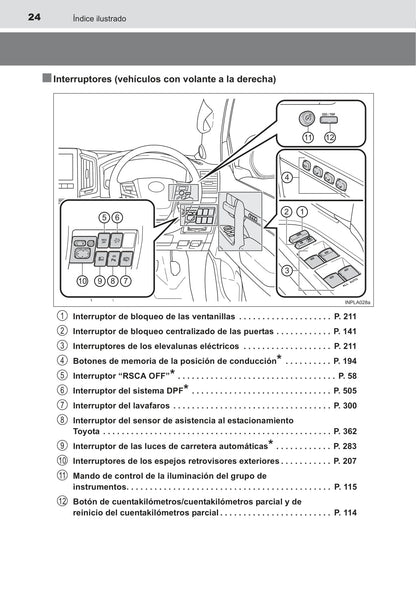 2015-2016 Toyota Land Cruiser Gebruikershandleiding | Spaans