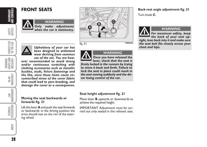 2008-2010 Abarth Grande Punto Bedienungsanleitung | Englisch