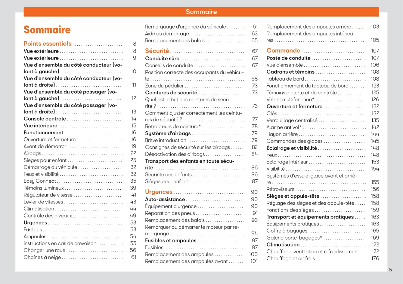 2018-2019 Seat Arona Owner's Manual | French