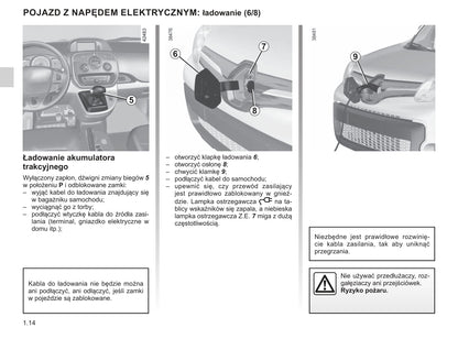 2013-2016 Renault Kangoo Manuel du propriétaire | Polonais