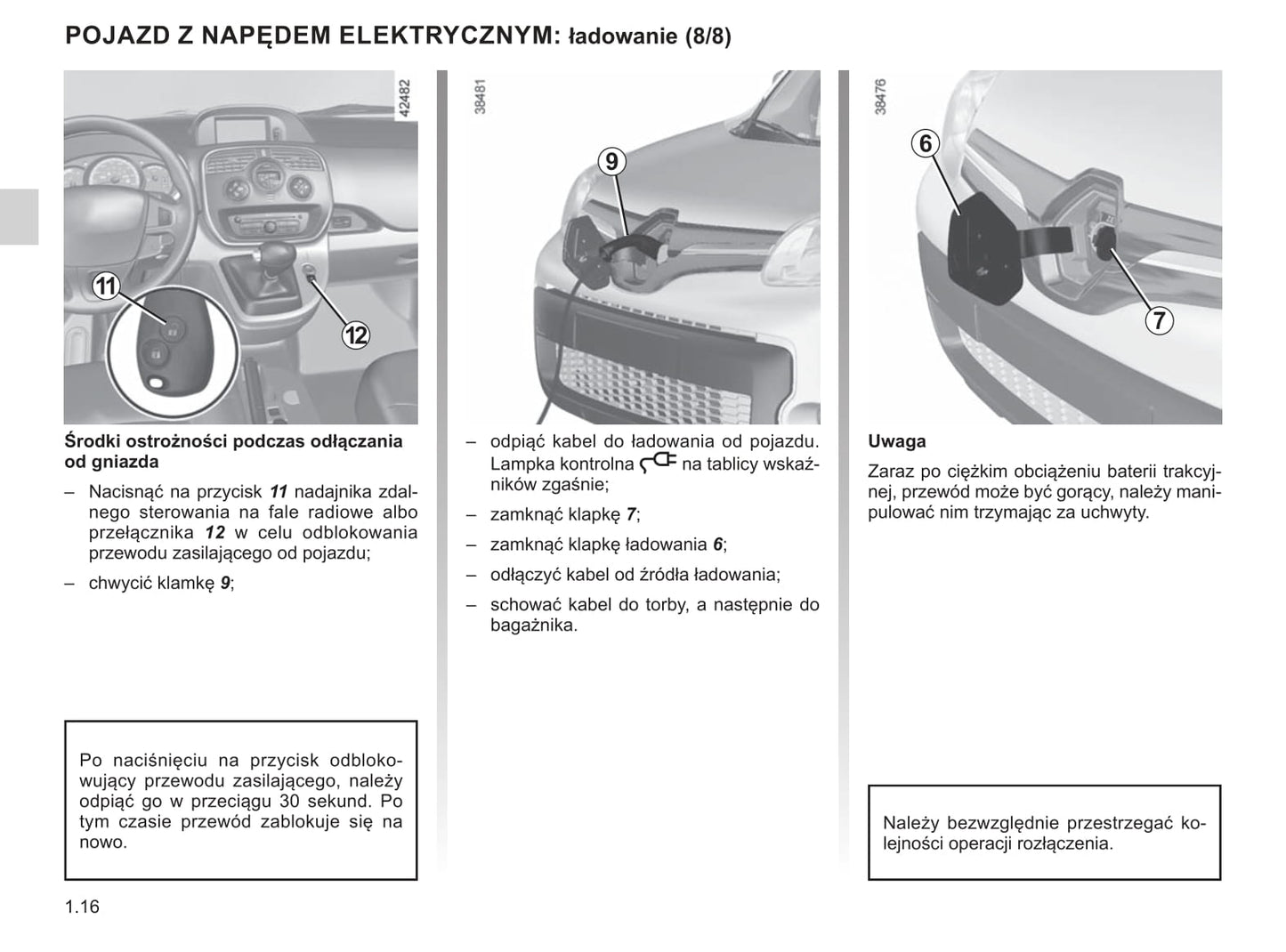 2013-2016 Renault Kangoo Manuel du propriétaire | Polonais