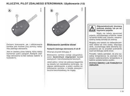 2013-2016 Renault Kangoo Manuel du propriétaire | Polonais