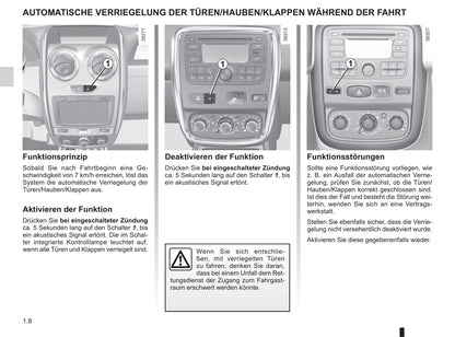 2013-2018 Dacia Duster Gebruikershandleiding | Duits