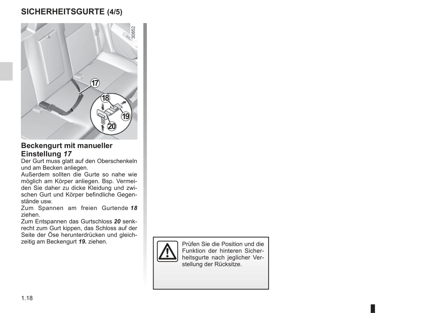 2013-2018 Dacia Duster Gebruikershandleiding | Duits