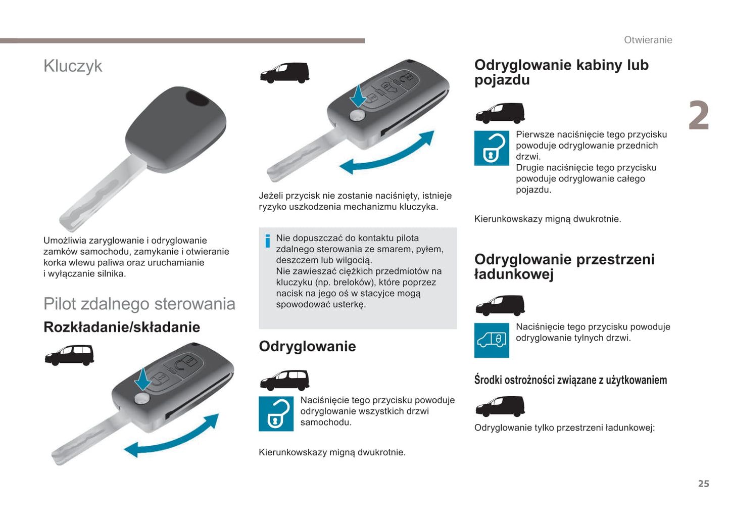 2017-2018 Peugeot Partner/Partner Tepee Gebruikershandleiding | Pools