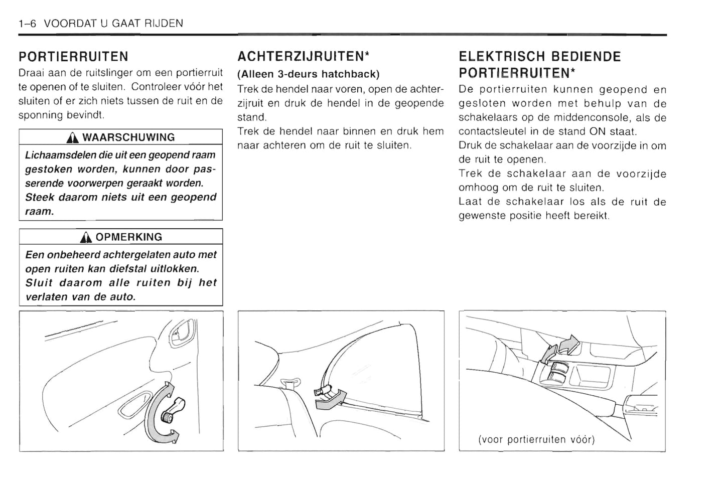 1997-2003 Daewoo Lanos Manuel du propriétaire | Néerlandais