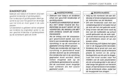 1997-2003 Daewoo Lanos Manuel du propriétaire | Néerlandais